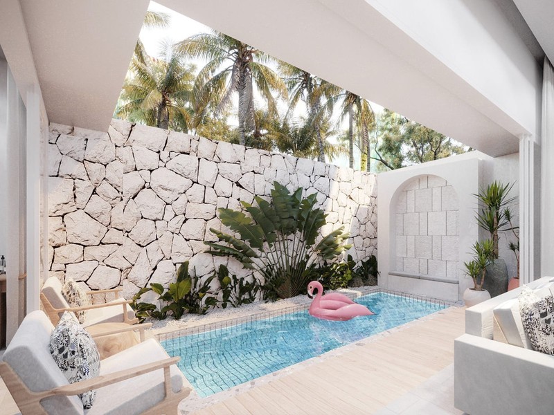 For Sale Freeehold - Brand new modern villa in quiet environment close to Kedungu - Tabanan , Bali