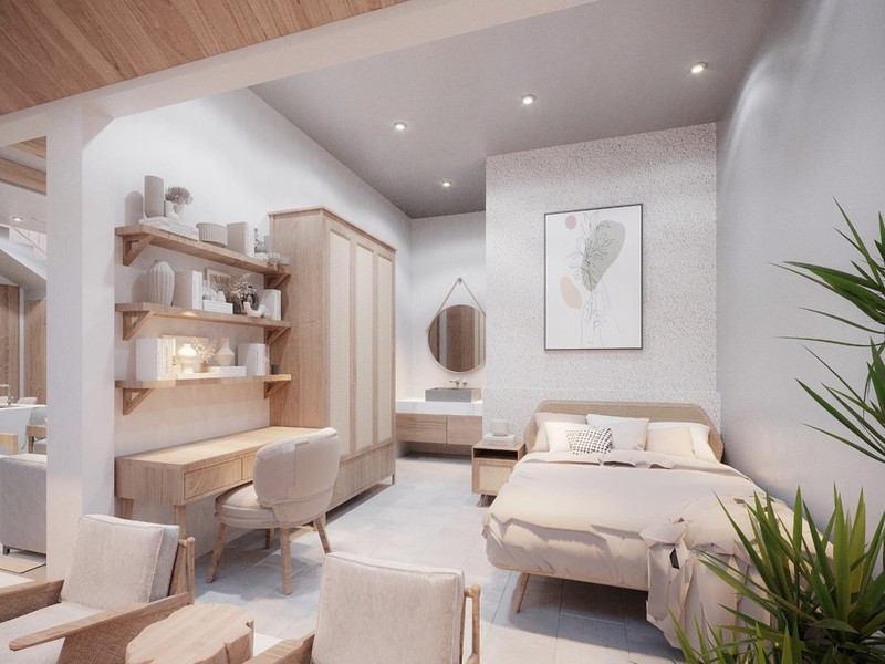 For Sale Freeehold - Brand new modern villa in quiet environment close to Kedungu - Tabanan , Bali