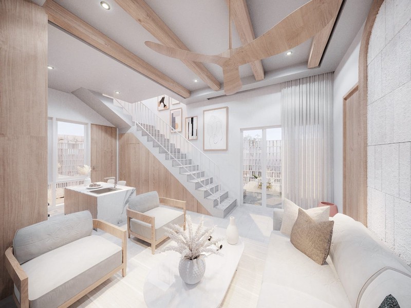 For Sale Freeehold - Brand new modern villa in quiet environment close to Kedungu - Tabanan , Bali