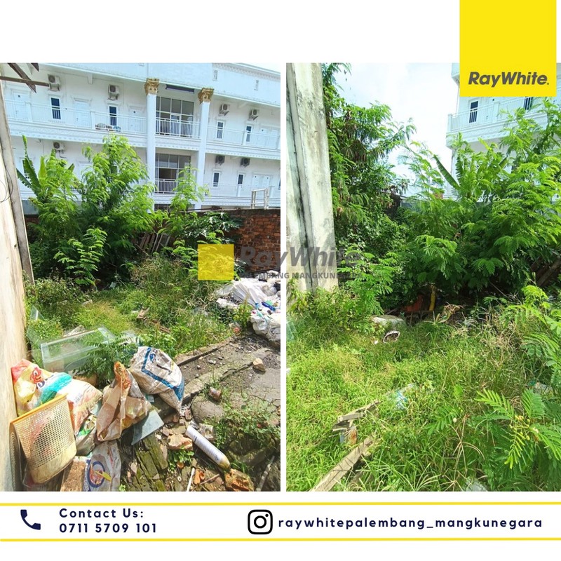 Dijual Tanah + Bangunan di Jl. Pedang Kel. 20 Ilir D II Kec. Kemuning, Kota Palembang