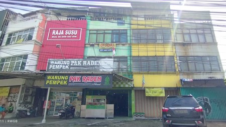 jual cepat ruko raya serpong strategis pinggir jalan raya depan tangga penyeberangan jalan raya serpong km tangerang selatan