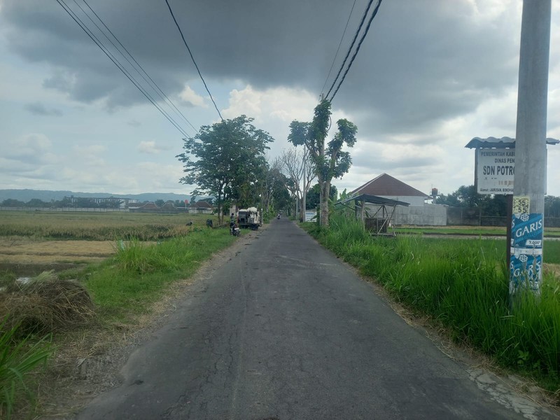Dijual Tanah Sawah Produktif di Lokasi Strategis Dekat RS Pantirini , Bokoharjo, Prambanan ,Sleman