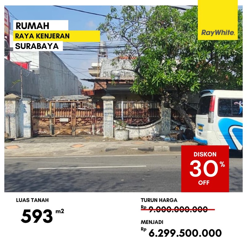 Dijual Rumah di Jalan Raya Kenjeran Surabaya