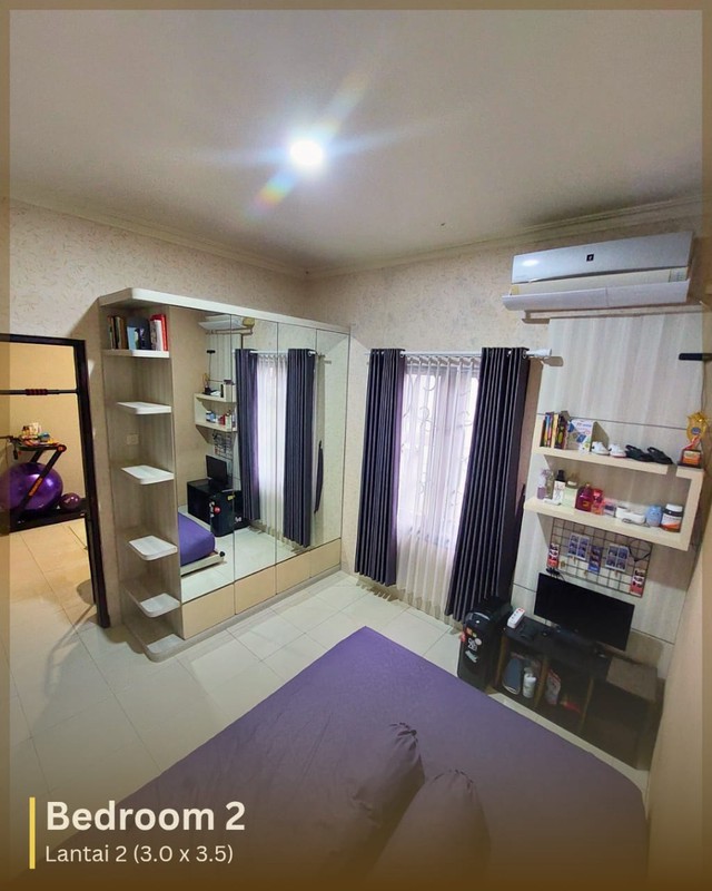 Dijual Rumah 2 Lantai Full Furnish Mewah di Perum Dekat Kampus AMIKOM 2, Ring Road Utara, Maguwoharjo, Depok, Sleman