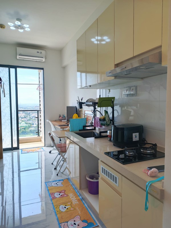 dijual cepat apartemen sky house tower leoni bsd city type studio siap huni