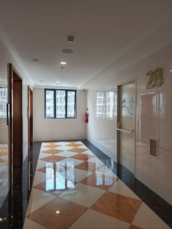 dijual cepat apartemen sky house tower leoni bsd city type studio siap huni