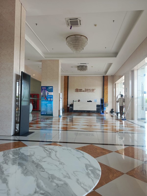 dijual cepat apartemen sky house tower leoni bsd city type studio siap huni