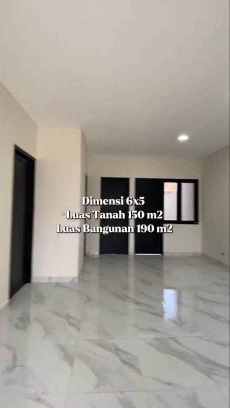 Rumah baru dibangun dg lokasi dekat dg univ Pembangunan Jaya, st Juramangu, BXC dan cluster bary Bintaro Jaya...