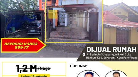 Dijual Tanah Murah di Kota Palembang