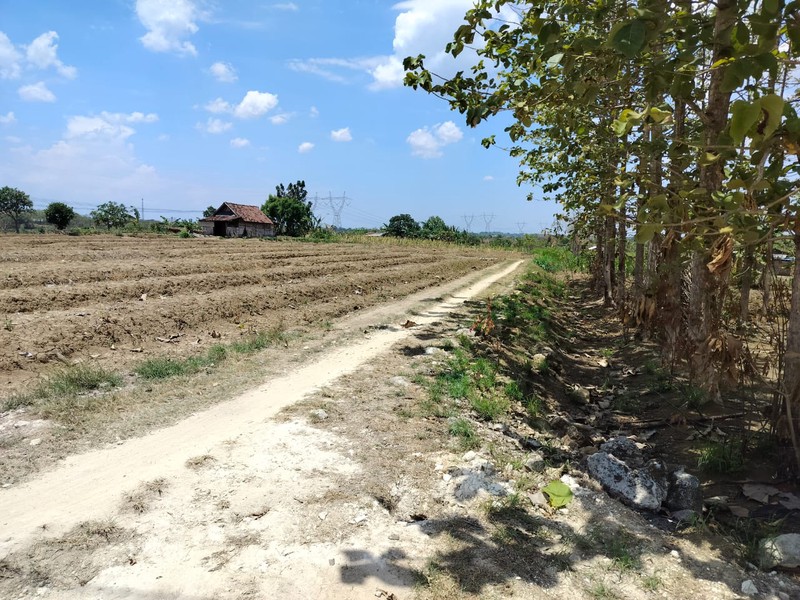 Murah Dijual 3180 m2 Tanah Kedamean Gresik Jawa Timur - Zona Kuning Cocok Buat Gudang, Workshop, Perumahan