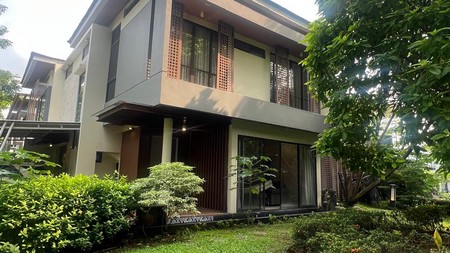 Rumah Furnish Siap Huni di De Park BSD Dekat Mall