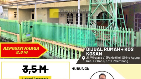 Di JUAL Rumah Kost 10 Kamar 