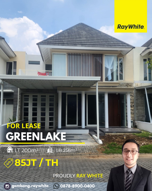 Sewa Cepat Rumah Siap Huni GREENLAKE CITRALAND SURABAYA 
