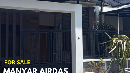 Rumah Modern Minimalis Manyar Airdas Surabaya Timur Siap Huni 