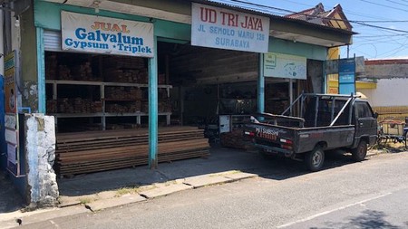 Rumah Usaha Nol Jalan Raya Semolowaru - 200 Meter ke MERR, Lokasi Super Strategis