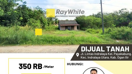 Dijual Cepat Tanah di Indralaya