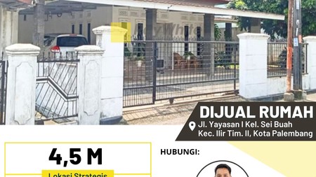 Dijual Rumah di Kota Palembang 