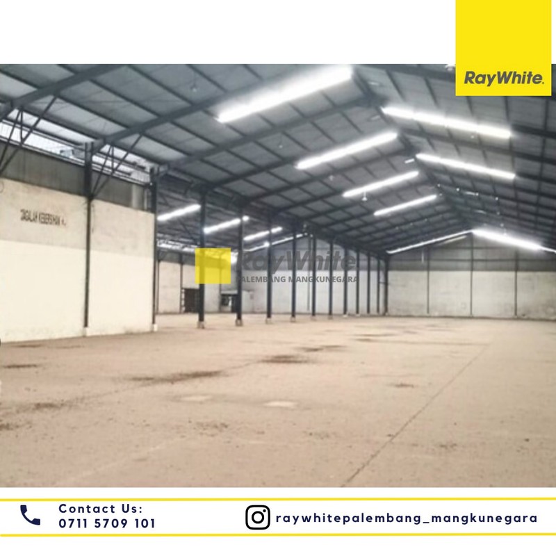 Gudang di KM.12 Palembang 