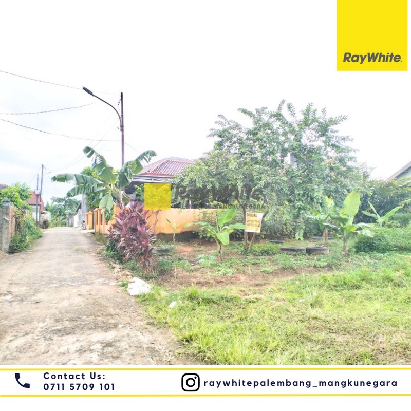 Dijual Tanah Murah di Kota Palembang