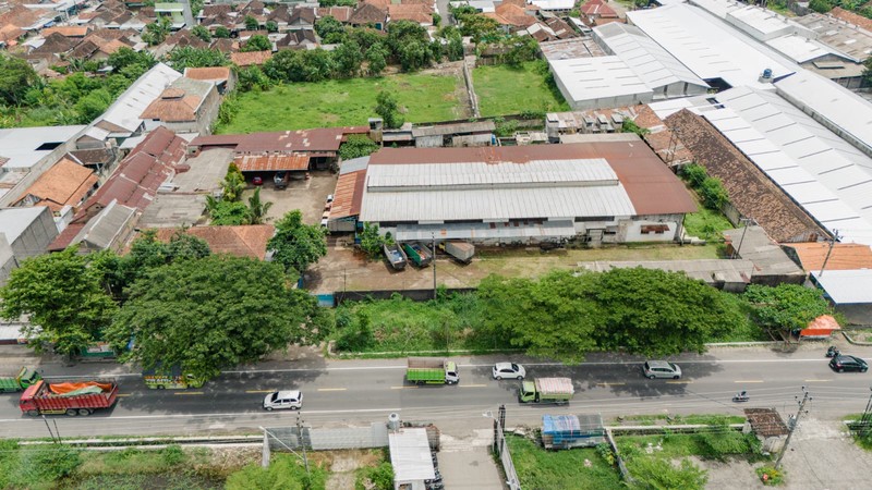 Tanah Dan Bangunan Cocok Untuk Gudang Dijalan Diponegoro, Klaten Utara