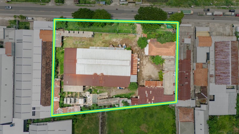 Tanah Dan Bangunan Cocok Untuk Gudang Dijalan Diponegoro, Klaten Utara