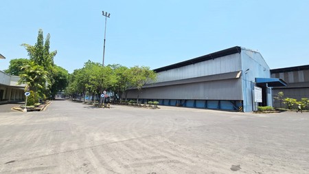 PABRIK Ex. ISPATINDO Medaeng Waru Sidoarjo, Lokasi Strategis dekat Tol Waru, Komplek Industri Aman Bebas Banjir
