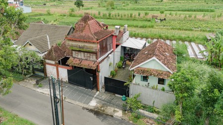 Dijual Villa Kayu Joglo Asli, Nuansa Etnik yang Teduh, Donoharjo, Ngaglik, Sleman