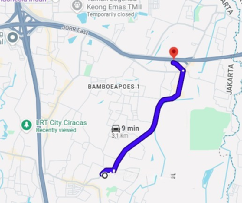 Lahan Komersial dengan Lokasi Premium di Jakarta Timur