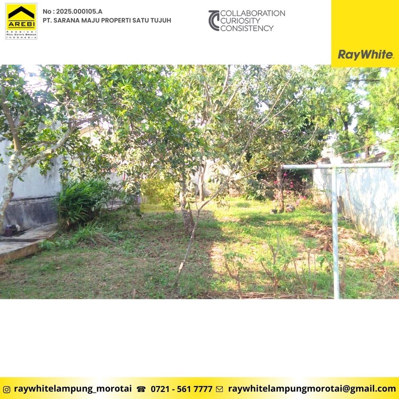 rumah LT 1690 m2 tanjung karang bandar lampung