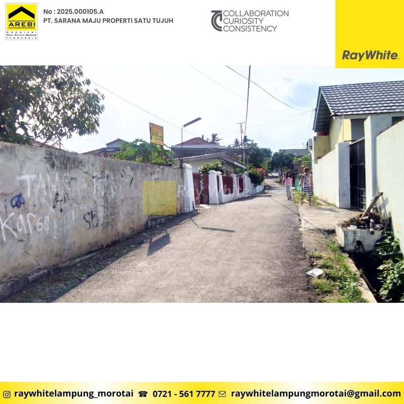 rumah LT 1690 m2 tanjung karang bandar lampung