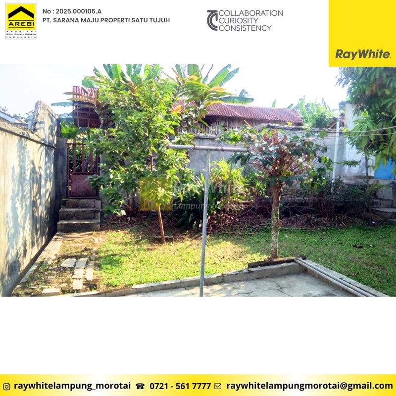 rumah LT 1690 m2 tanjung karang bandar lampung