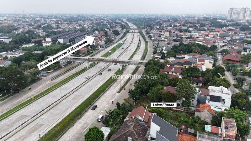  Margasatwa andara luas 1193 tanah pinggir tol depok antasari