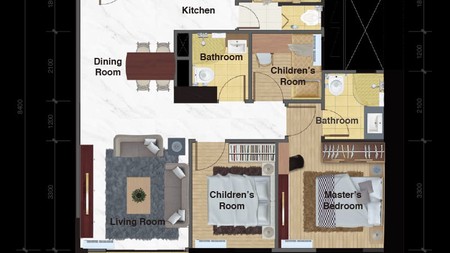 Apartemen Siap Huni dengan Fasilitas Lengkap @Apartemen Sky House BSD