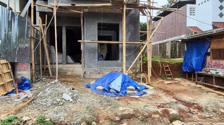 Rumah Brand New di Cirendeu Pembangunan 85% Bonus Backdrop Kamar