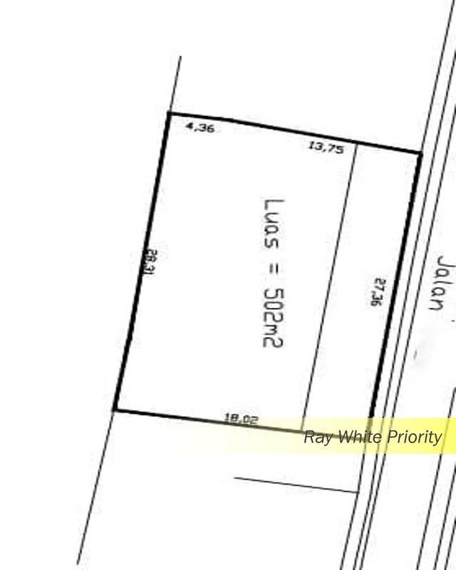 RUMAH HITUNG TANAH BONUS BANGUNAN 3 LANTAI COCOK UNTUK USAHA & KOS KOSAN DI VETERAN, JAKARTA SELATAN