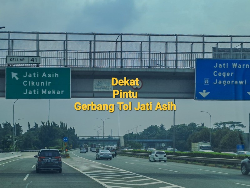 Tanah di Cikunir Jatiasih Bekasi, akses ke Galaxy, Harapan Indah