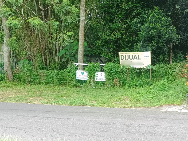 Tanah Luas 1033 Meter Diarea Wisata Kaliurang Pakem Sleman