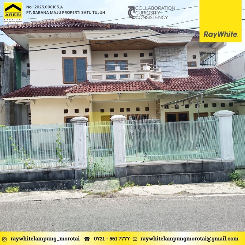 DISEWAKAN RUMAH PAHOMAN BANDAR LAMPUNG DEKAT MASJID RAYA LAMPUNG AL BAKRIE