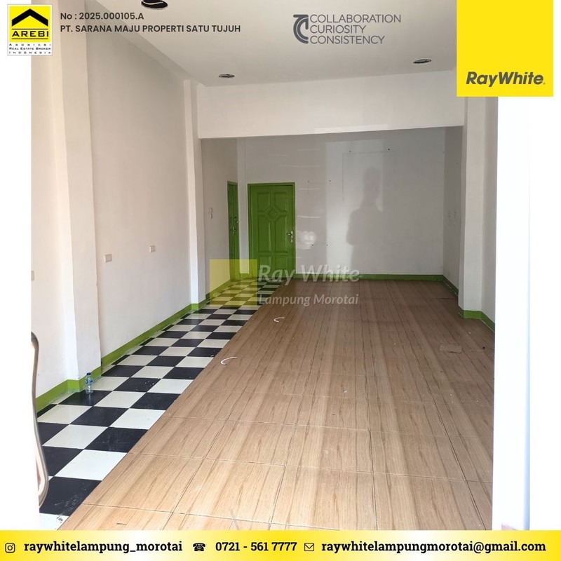 DISEWAKAN RUKO KIOS PAHOMAN BANDAR LAMPUNG