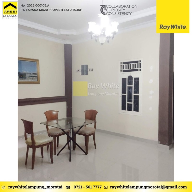 DISEWAKAN RUMAH KEDAMAIN PAHOMAN BANDAR LAMPUNG