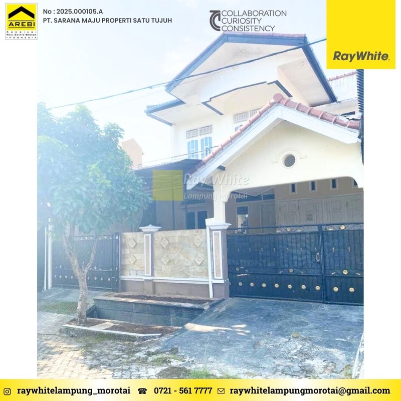 DISEWAKAN RUMAH KEDAMAIN PAHOMAN BANDAR LAMPUNG