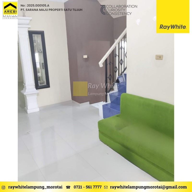 DISEWAKAN RUMAH KEDAMAIN PAHOMAN BANDAR LAMPUNG