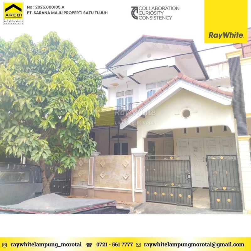 DISEWAKAN RUMAH KEDAMAIN PAHOMAN BANDAR LAMPUNG