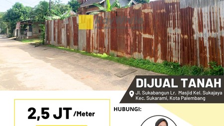tanah jual murah palembang 