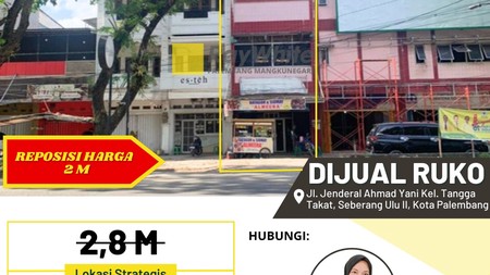 RUKO JUAL MURAH PALEMBANG 