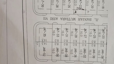 Dijual 200 m2 Tanah Kavling Grand Pakuwon South Victoria J A- 7/ 22 - Surat Shm - Hadap Utara