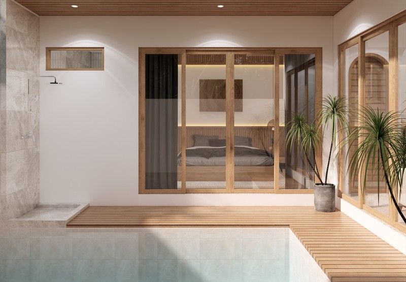 Freehold - Modern Villa with Rice Field & Mountain Views - Minutes to Kedungu Beach & International School, Bali