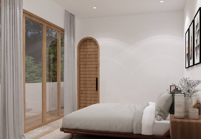 Freehold - Modern Villa with Rice Field & Mountain Views - Minutes to Kedungu Beach & International School, Bali