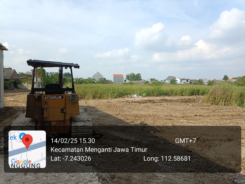 DIJUAL TANAH DI RAYA KEPATIHAN MENGANTI GRESIK 