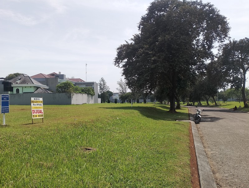 dijual cepat tanah kavling paramount hill golf gading serpong jarang ada lokasi sangat strategis good invest